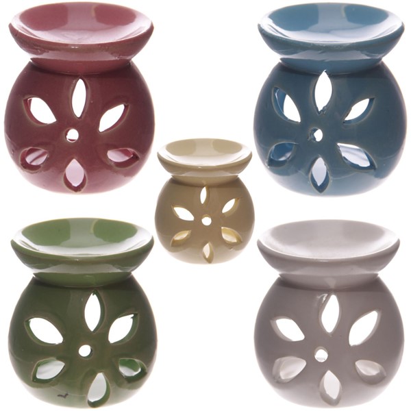 Petal cut out burner